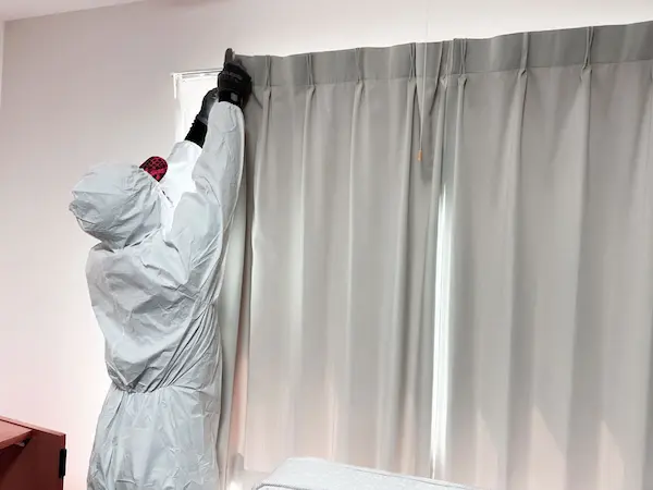 作業準備の様子